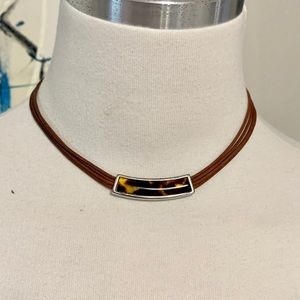 🌟Choker- leopard print bead🌟